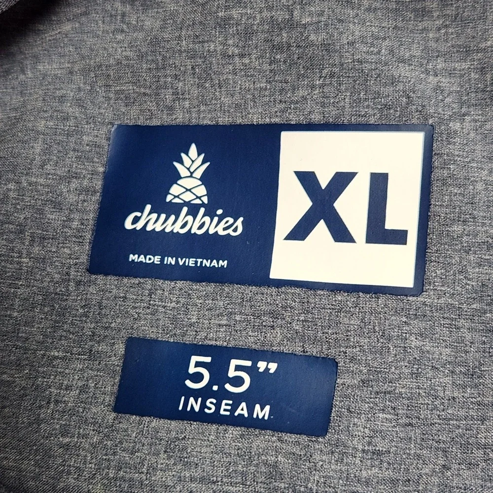 Chubbies Shorts Mens XL Blue 5.5